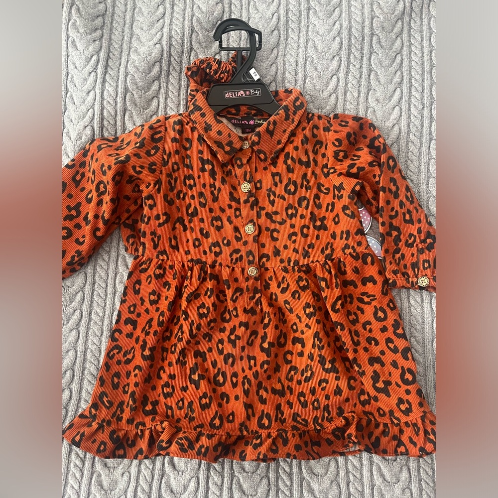 Leopard print dress